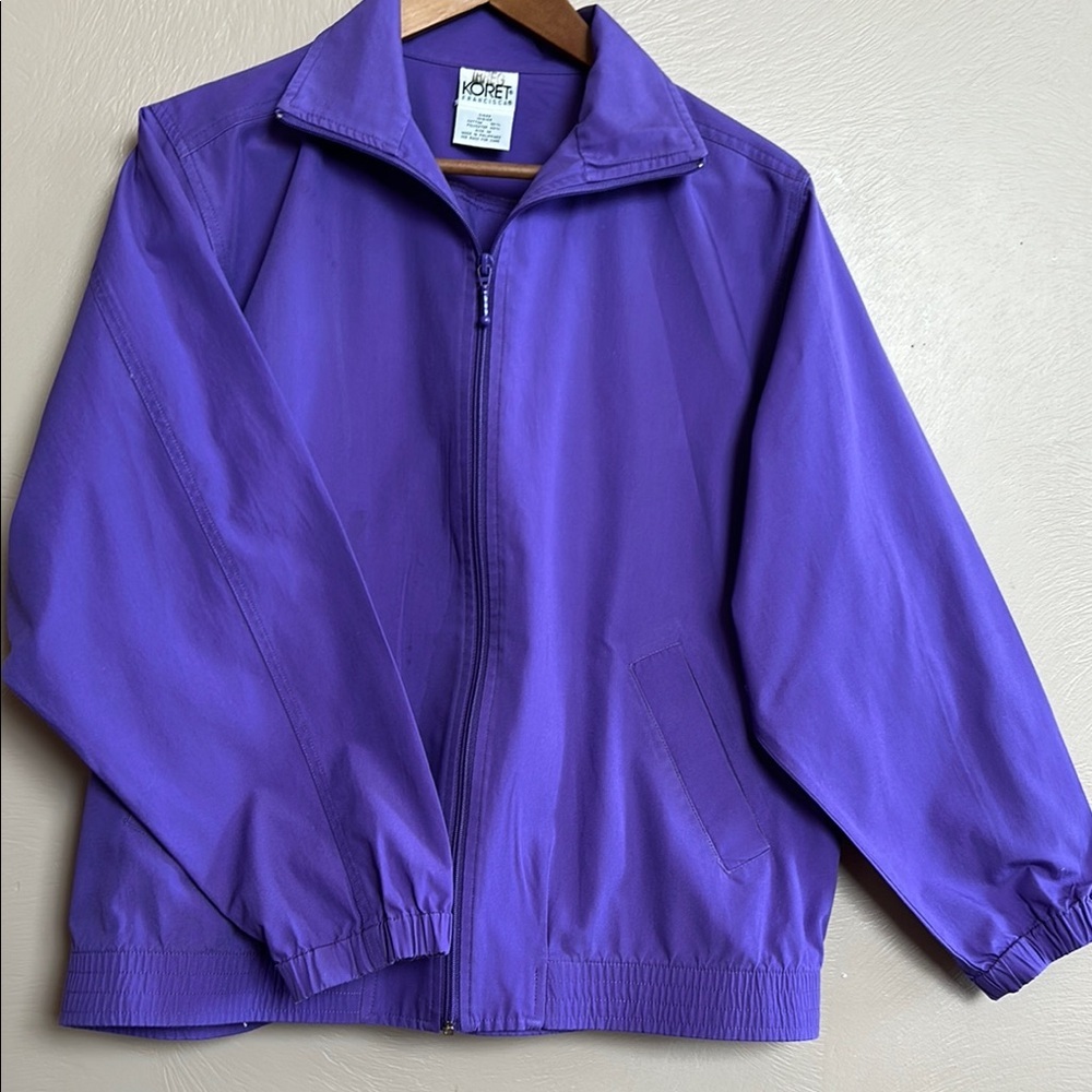 Vintage Koret Francisca Women’s Purple Jacket. Size Medium.